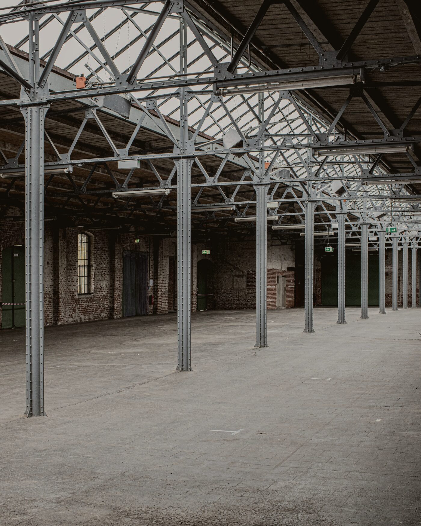 The hall before fit-out